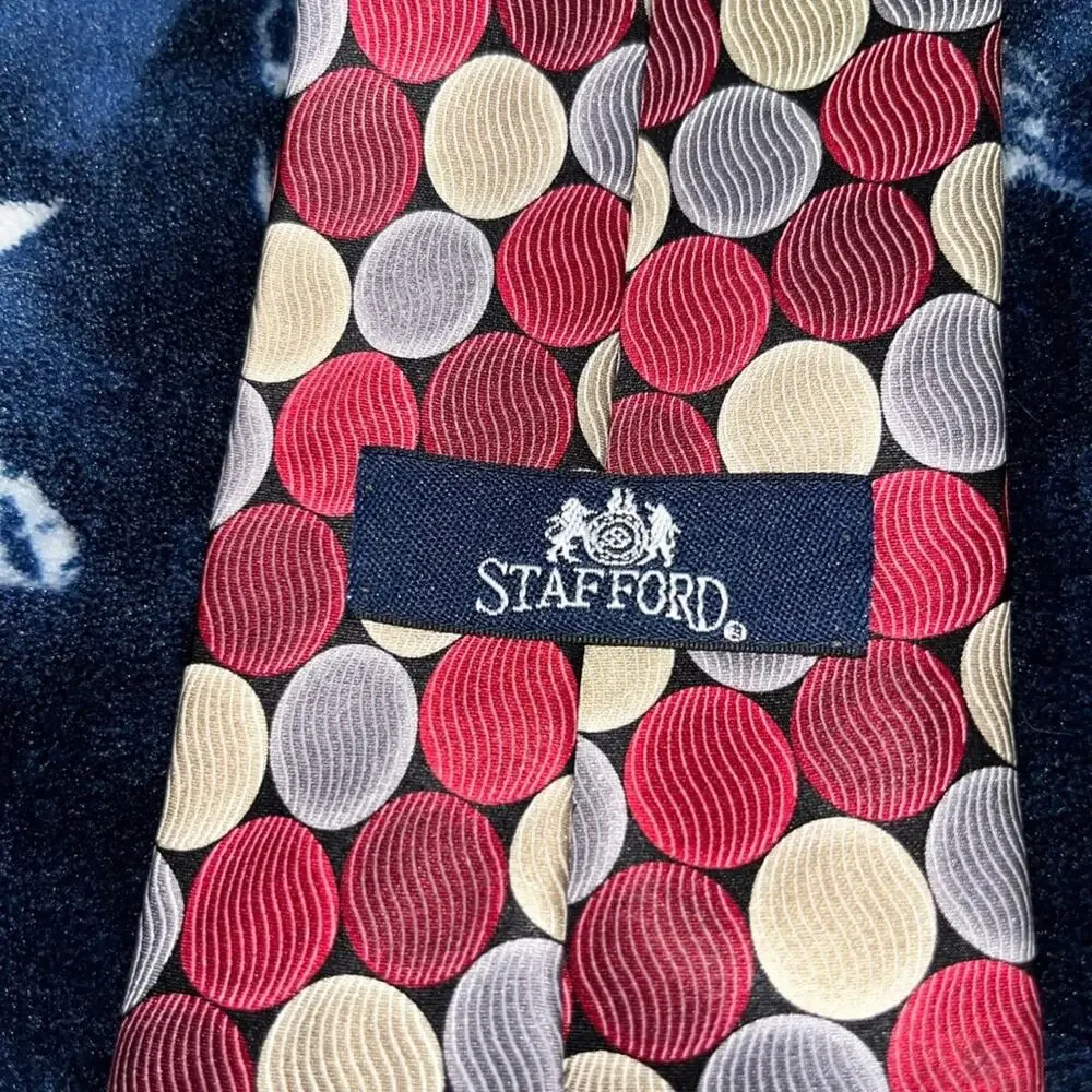 Stafford 100% Silk Classic Necktie
